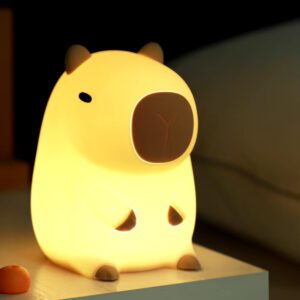 Lámpara LED con Diseño de Capibara – Sensible al Tacto