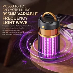 Lampara Elimina Mosquitos Recargable
