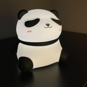 Lámpara de Silicona Diseño Panda – Iluminación Adorable y Agradable