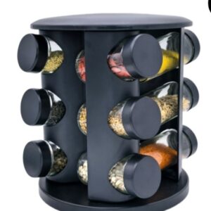 🧂 Porta Condimento Giratorio de 12 Piezas – Organización y Estilo para tu Cocina