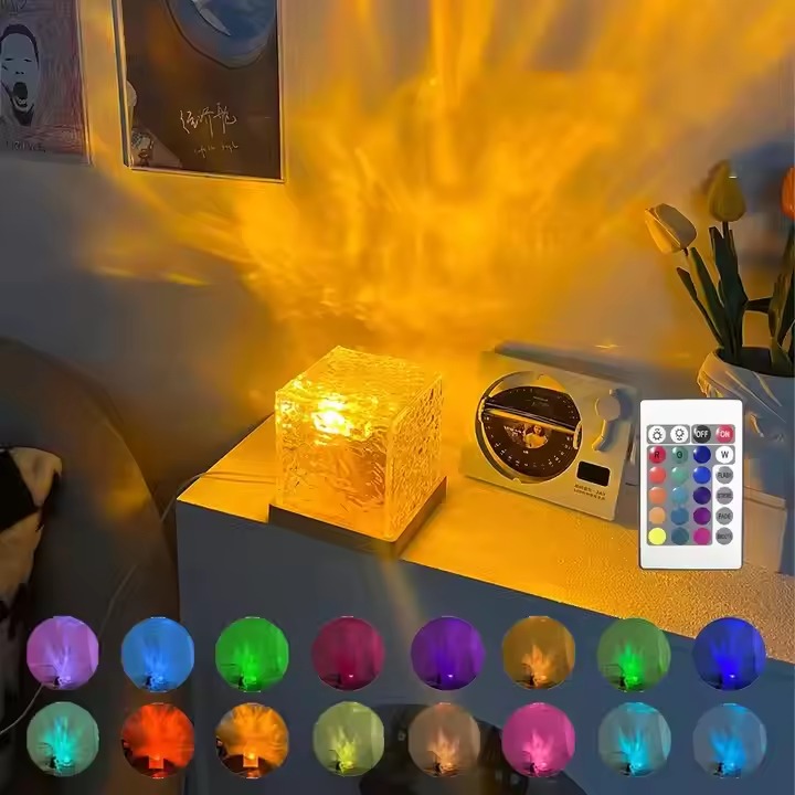 Lámpara Proyector de Ondas Oceánicas RGB – 16 Colores 2 Lámpara Proyector de Ondas Oceánicas RGB – 16 Colores - Imagen 2