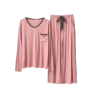 Pijamas 11 Pijama Manga Larga y Pantalón con Bolsillos