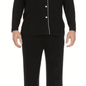 Pijama Clásico para Hombre de Micro Modal Súper Suave – Conjunto de Dos Piezas