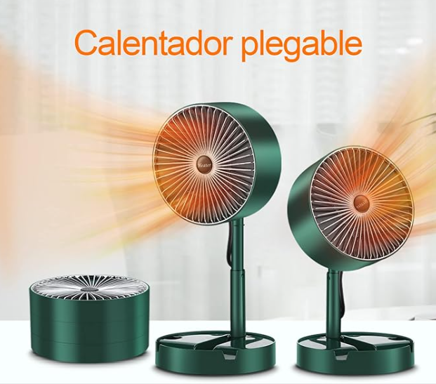 Mini Estufa Portátil Ajustable – Calor Rápido y Compacto 1 Mini Estufa Portátil Ajustable – Calor Rápido y Compacto