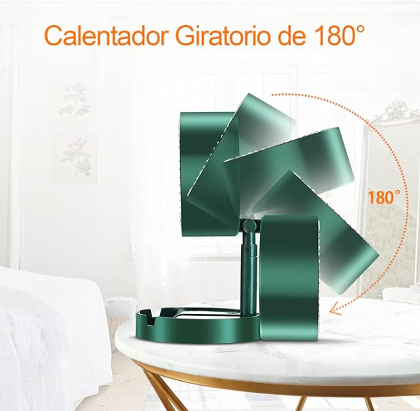 Mini Estufa Portátil Ajustable – Calor Rápido y Compacto 2 Mini Estufa Portátil Ajustable – Calor Rápido y Compacto - Imagen 2