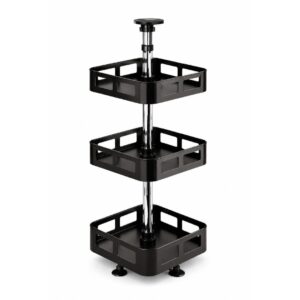 Organizador Giratorio 3 Niveles 360° — Estante Rotativo para Especias, Salsas y Condimentos