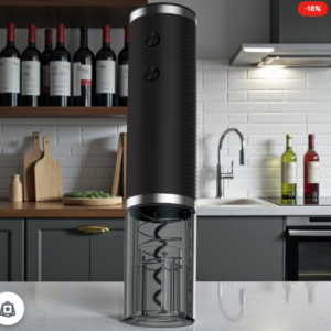 Abridor de Vinos Eléctrico Recargable — Sacacorchos Automático